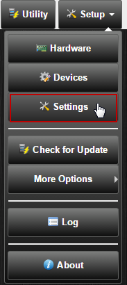 Application Settings